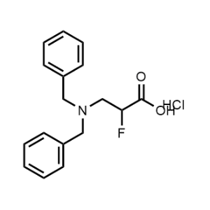 3-(Dibenzylamino)-2-fluoropropanoic acid hydrochloride|CS-1040569