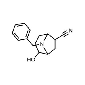 8-Benzyl-2-hydroxy-8-azabicyclo[3.2.1]octane-6-carbonitrile|CS-1040606