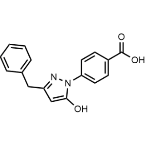 4-(3-Benzyl-5-hydroxy-1H-pyrazol-1-yl)benzoic acid|CS-1040667