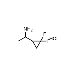 1-(2,2-Difluorocyclopropyl)ethan-1-amine hydrochloride|CS-1040693