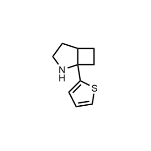 1-(Thiophen-2-yl)-2-azabicyclo[3.2.0]heptane|CS-1040749