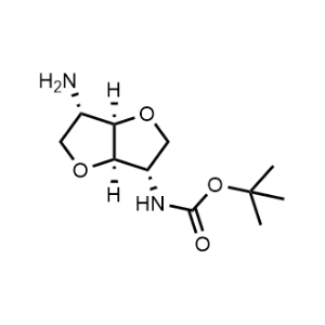 Tert-butyl ((3S,3aR,6S,6aR)-6-aminohexahydrofuro[3,2-b]furan-3-yl)carbamate|CS-1040836