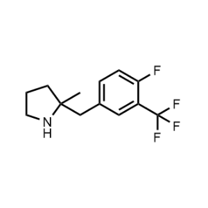 2-(4-Fluoro-3-(trifluoromethyl)benzyl)-2-methylpyrrolidine|CS-1041030