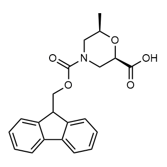 (2R,6R)-4-(((9H-Fluoren-9-yl)methoxy)carbonyl)-6-methylmorpholine-2-carboxylic acid|CS-1041090