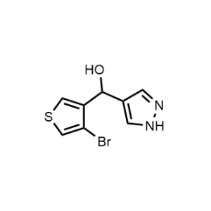 (4-Bromothiophen-3-yl)(1H-pyrazol-4-yl)methanol|CS-1041127