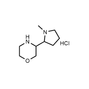 3-(1-Methylpyrrolidin-2-yl)morpholine hydrochloride|CS-1041281