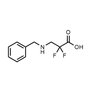 3-(Benzylamino)-2,2-difluoropropanoic acid|CS-1041309