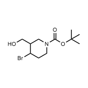 Tert-butyl 4-bromo-3-(hydroxymethyl)piperidine-1-carboxylate|CS-1041432