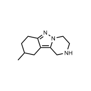 9-Methyl-1,2,3,4,7,8,9,10-octahydropyrazino[1,2-b]indazole|CS-1041581