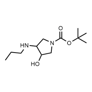 Tert-butyl 3-hydroxy-4-(propylamino)pyrrolidine-1-carboxylate|CS-1041675