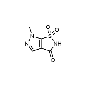 6-Methyl-2H-pyrazolo[4,3-d]isothiazol-3(6H)-one 1,1-dioxide|CS-1041781