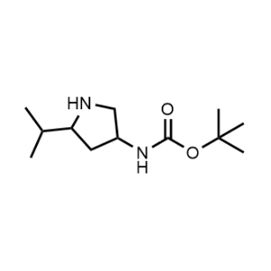 Tert-butyl (5-isopropylpyrrolidin-3-yl)carbamate|CS-1042047