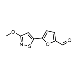 5-(3-Methoxyisothiazol-5-yl)furan-2-carbaldehyde|CS-1042085