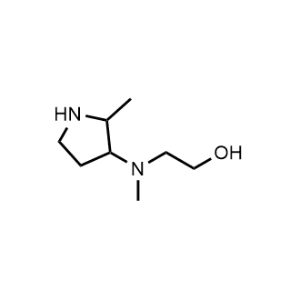 2-(Methyl(2-methylpyrrolidin-3-yl)amino)ethan-1-ol|CS-1042141