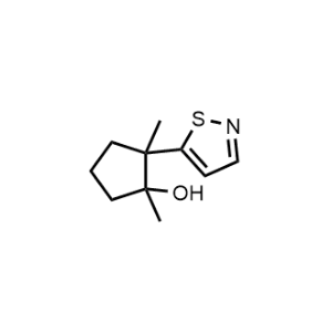 2-(Isothiazol-5-yl)-1,2-dimethylcyclopentan-1-ol|CS-1042179