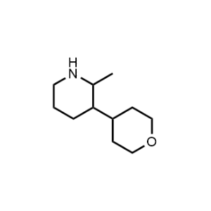 2-Methyl-3-(tetrahydro-2H-pyran-4-yl)piperidine|CS-1042288