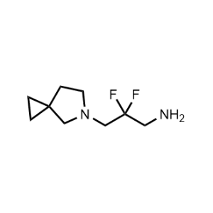 2,2-Difluoro-3-(5-azaspiro[2.4]heptan-5-yl)propan-1-amine|CS-1042422