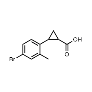 2-(4-Bromo-2-methylphenyl)cyclopropane-1-carboxylic acid|CS-1042512