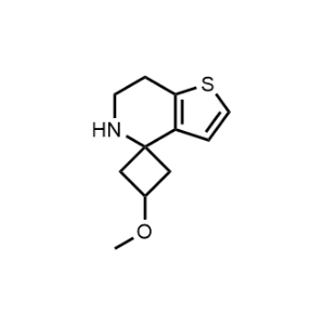 3-Methoxy-6',7'-dihydro-5'H-spiro[cyclobutane-1,4'-thieno[3,2-c]pyridine]|CS-1042515