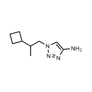 1-(2-Cyclobutylpropyl)-1H-1,2,3-triazol-4-amine|CS-1042530