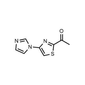 1-(4-(1H-Imidazol-1-yl)thiazol-2-yl)ethan-1-one|CS-1042675