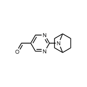 2-(7-Azabicyclo[2.2.1]heptan-7-yl)pyrimidine-5-carbaldehyde|CS-1042696
