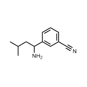 3-(1-Amino-3-methylbutyl)benzonitrile|CS-1042718
