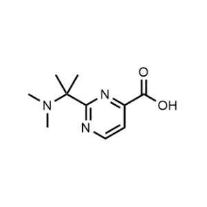 2-(2-(Dimethylamino)propan-2-yl)pyrimidine-4-carboxylic acid|CS-1043020