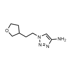 1-(2-(Tetrahydrofuran-3-yl)ethyl)-1H-1,2,3-triazol-4-amine|CS-1043044