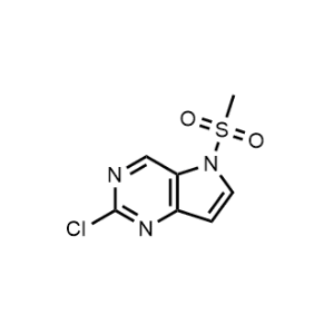 2-Chloro-5-(methylsulfonyl)-5H-pyrrolo[3,2-d]pyrimidine|CS-1043307