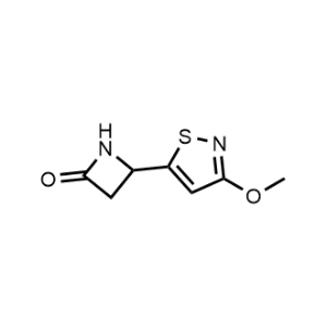 4-(3-Methoxyisothiazol-5-yl)azetidin-2-one|CS-1043352
