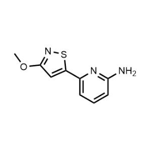 6-(3-Methoxyisothiazol-5-yl)pyridin-2-amine|CS-1043354