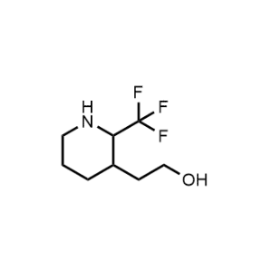 2-(2-(Trifluoromethyl)piperidin-3-yl)ethan-1-ol|CS-1043440