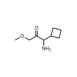 1-Amino-1-cyclobutyl-3-methoxypropan-2-one|CS-1043521