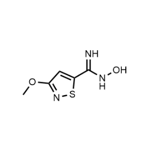 N-Hydroxy-3-methoxyisothiazole-5-carboximidamide|CS-1043762