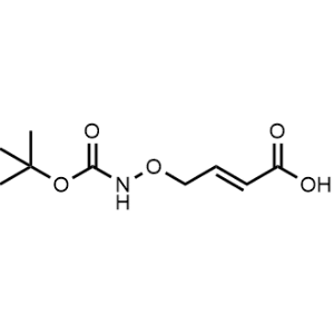 4-(((Tert-butoxycarbonyl)amino)oxy)but-2-enoic acid|CS-1043804