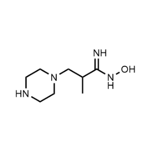 N-Hydroxy-2-methyl-3-(piperazin-1-yl)propanimidamide|CS-1043826
