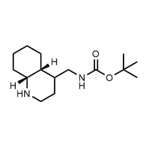 Tert-butyl (((4aR,8aR)-decahydroquinolin-4-yl)methyl)carbamate|CS-1043895