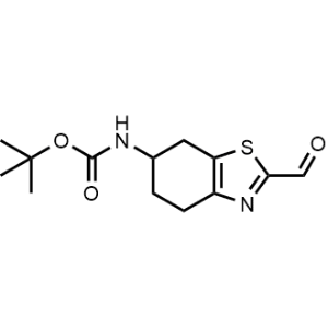 Tert-butyl (2-formyl-4,5,6,7-tetrahydrobenzo[d]thiazol-6-yl)carbamate|CS-1044035