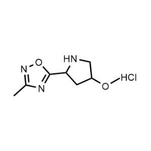 5-(4-Methoxypyrrolidin-2-yl)-3-methyl-1,2,4-oxadiazole hydrochloride|CS-1044184