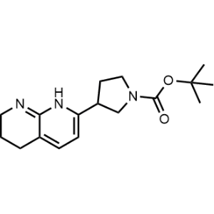 Tert-butyl 3-(1,5,6,7-tetrahydro-1,8-naphthyridin-2-yl)pyrrolidine-1-carboxylate|CS-1044239
