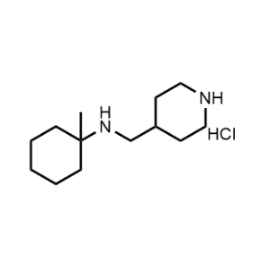 1-Methyl-N-(piperidin-4-ylmethyl)cyclohexan-1-amine hydrochloride|CS-1044449