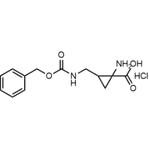 1-Amino-2-((((benzyloxy)carbonyl)amino)methyl)cyclopropane-1-carboxylic acid hydrochloride|CS-1044515