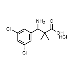 3-Amino-3-(3,5-dichlorophenyl)-2,2-dimethylpropanoic acid hydrochloride|CS-1044755