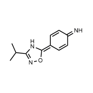 4-(3-Isopropyl-1,2,4-oxadiazol-5(4H)-ylidene)cyclohexa-2,5-dien-1-imine|CS-1044805