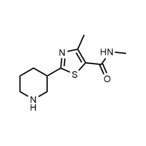 N,4-Dimethyl-2-(piperidin-3-yl)thiazole-5-carboxamide|CS-1044822