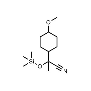 2-(4-Methoxycyclohexyl)-2-((trimethylsilyl)oxy)propanenitrile|CS-1044990