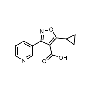 5-Cyclopropyl-3-(pyridin-3-yl)isoxazole-4-carboxylic acid|CS-1045006