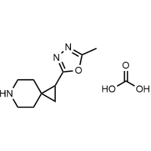2-Methyl-5-(6-azaspiro[2.5]octan-1-yl)-1,3,4-oxadiazole carbonate|CS-1045186
