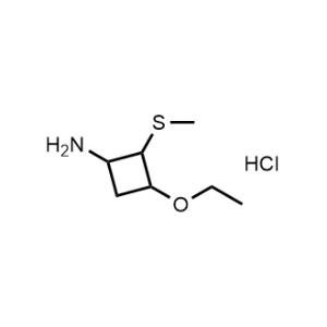 3-Ethoxy-2-(methylthio)cyclobutan-1-amine hydrochloride|CS-1045198